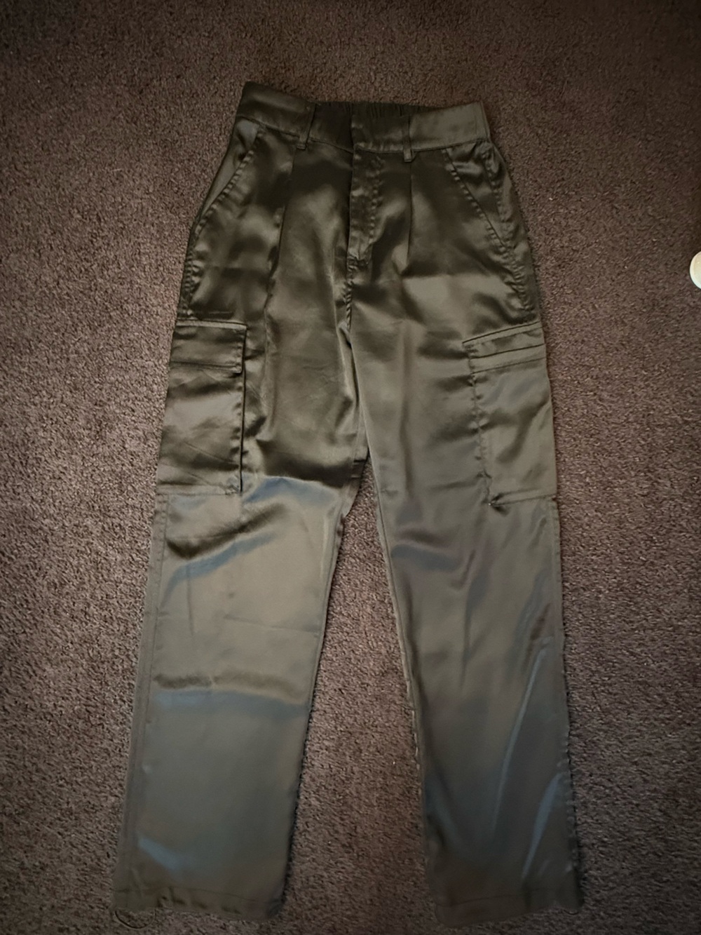 YoungLA Satin Cargo Pants
